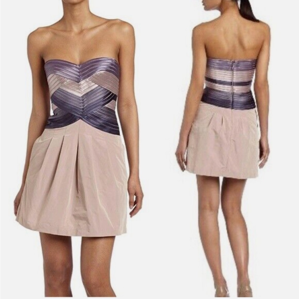 BCBG Max Azria Ribbon Corset Dress Size 6